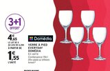 Verre à pied everyday - DOMÉDIA en promo chez Intermarché Hyper Verre à pied everyday - DOMÉDIA dans le catalogue Intermarché Hyper
