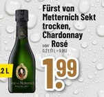 Sekt trocken Angebote von Fürst von Metternich bei Trinkgut Rüsselsheim für 1,99 €