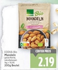Mandeln von EDEKA Bio für 2,19 € bei E center im Angebot Mandeln von EDEKA Bio im aktuellen E center Prospekt