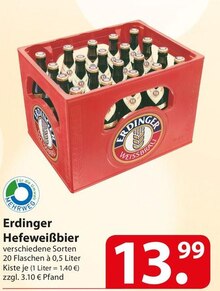 Erdinger Hefeweißbier bei famila Nordost in Rheda-Wiedenbrück Erdinger Hefeweißbier im Angebot bei famila Nordost Rheda-Wiedenbrück für 13,99 €