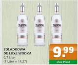 DE LUXE WODKA bei Getränke A-Z im Bergholz Prospekt für 9,99 €