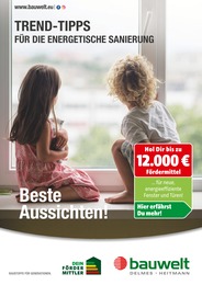 Delmes Bauwelt Prospekt "Trend-Tipps fĂŒr die energetische Sanierung", 10 Seiten, 09.05.2025 - 09.05.2025 Aktueller Delmes Bauwelt Prospekt, "Trend-Tipps fĂŒr die energetische Sanierung", mit Angeboten der Woche, gĂŒltig von 09.05.2025 bis 09.05.2025