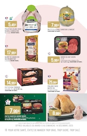 Poulet Angebote im Prospekt "FÊTES par nos pros" von Supermarchés Match auf Seite 10