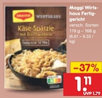 Wirtshaus Fertiggericht Angebote von Maggi bei Netto Marken-Discount Langenhagen für 1,11 €