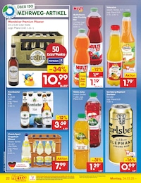 Wasser Angebot im aktuellen Netto Marken-Discount Prospekt auf Seite 32