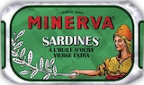 Sardines à l'huile d'olive vierge extra - Minerva - Intermarché Super à Châteauroux Sardines à l'huile d'olive vierge extra - Minerva en promo chez Intermarché Super Châteauroux à 1,70 €