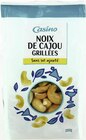Noix de Cajou Grillées Sans Sel Ajouté - CASINO dans le catalogue Casino Supermarchés