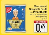 Maccheroni von Gut & Günstig im aktuellen EDEKA Prospekt für 0,69 €