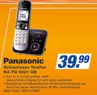 Schnurloses Telefon KX-TG 6821 GB Angebote von Panasonic bei expert Göppingen für 39,99 €