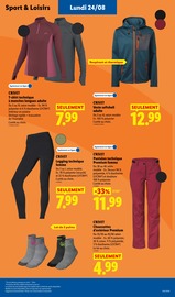 Promos Pantalon Femme dans le catalogue "La rentrée des économies !" de Lidl Pantalon Femme en promo dans le catalogue Lidl à la page 49