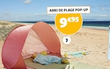 Abri de plage pop-up en promo chez Gifi Vincennes à 9,95 €