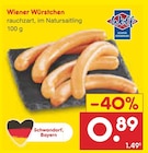 Wiener Würstchen bei Netto Marken-Discount im Elchingen Prospekt für 0,89 €