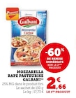 Mozzarella Râpée Pasteurisée - Galbani en promo chez U Express Mozzarella Râpée Pasteurisée - Galbani dans le catalogue U Express