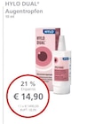 HYLO DUAL Augentropfen bei LINDA Premiumapotheke im Prospekt "" für 14,90 €