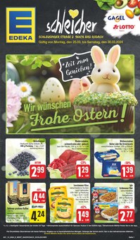 EDEKA Prospekt Bad Rodach "Wir lieben Lebensmittel!" mit 24 Seiten