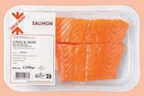 Pavé de saumon prix mini en promo chez Super U Toulon à 5,00 €