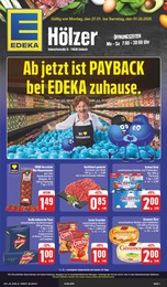 Aktueller EDEKA Prospekt, "Wir lieben Lebensmittel!", mit Angeboten der Woche, gültig von 27.01.2025 bis 27.01.2025