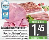 Bayerisches Wammerl oder Kochschinken Angebote bei EDEKA Augsburg für 1,45 €