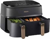 Doppel-Heißluft-Fritteuse NA352/04 Airfryer von Philips für 119,99 € bei MEDIMAX im Angebot Doppel-Heißluft-Fritteuse NA352/04 Airfryer von Philips im aktuellen MEDIMAX Prospekt