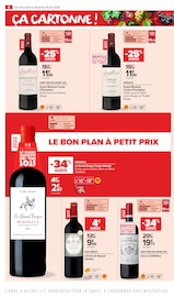 Promos Vin Rouge dans le catalogue "FOIRE AUX VINS LE GOÛT DES BONS PLANS" de Carrefour Market Vin Rouge en promo dans le catalogue Carrefour Market à la page 6
