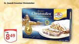 Dresdner Christstollen im Angebot bei GLOBUS in Trier Dresdner Christstollen Angebote von Dr. Quendt bei GLOBUS Trier für 8,49 €