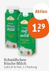 Aktuelle Milch Angebote bei tegut in Göttingen Aktuelles frische Milch 3,8 % Fett Angebot bei tegut in Göttingen ab 1,29 €