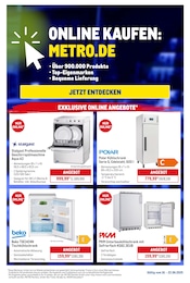 Aktueller METRO weitere GeschÀfte Prospekt METRO Prospekt mit 2 Seiten