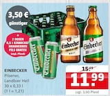 Pilsener, Landbier Hell bei Getränke Quelle Weydringer im Prospekt "" für 11,99 €