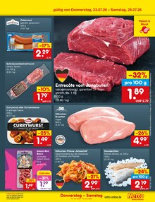 Hähnchen im Netto Marken-Discount Prospekt "Aktuelle Angebote" mit 73 Seiten (Erlangen)