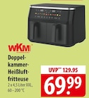 Doppelkammmer-Heißluftfritteuse bei famila Nordost im Falkensee Prospekt für 69,99 €
