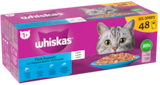 Sachets Fraîcheur Les Poissons Favoris En Gelée Pour Chat Adulte Whiskas dans le catalogue Auchan Hypermarché