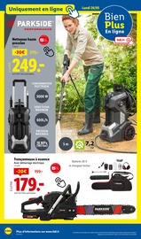 Tronçonneuse Angebote im Prospekt "Moins Cher !" von Lidl Tronçonneuse Angebote im Prospekt "Moins Cher !" von Lidl auf Seite 72