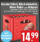 Kölsch im Angebot bei E center in Dormagen Kölsch Angebote von Reissdorf bei E center Dormagen für 14,99 €
