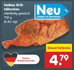 Aktuelle Hähnchen Angebote bei Netto Marken-Discount in Hannover Aktuelles Halbes Grillhähnchen Angebot bei Netto Marken-Discount in Hannover ab 4,79 €