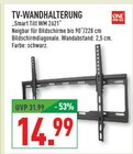 Aktuelles TV-WANDHALTERUNG Angebot bei Marktkauf in Ibbenbüren ab 14,99 €