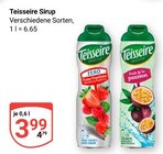 Sirup im Angebot bei GLOBUS in Hofheim Sirup Angebote von Teisseire bei GLOBUS Hofheim für 3,99 €