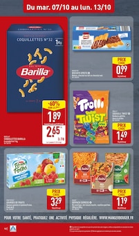 Promotion Bonbons gélifiés dans le prospectus Aldi, valable du 07/10/2025 au 13/10/2025 Promo Bonbons gélifiés dans le catalogue Aldi du moment à la page 12