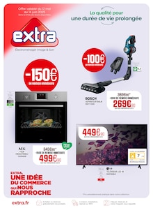Prospectus Extra en cours, "La qualité pour une durée de vie prolongée", page 1 sur 8