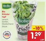 Bio KrĂ€utertopf im Netto Marken-Discount Prospekt Bio KrĂ€utertopf von BioBio im aktuellen Netto Marken-Discount Prospekt fĂŒr 1,29 âŹ
