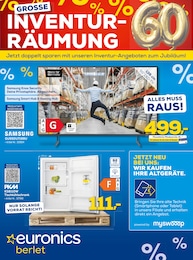 EURONICS Berlet Prospekt für Unna: "GROSSE INVENTURRÄUMUNG", 12 Seiten, 07.09.2024 - 13.09.2024