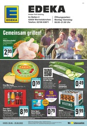 EDEKA Prospekt für Wermelskirchen mit 32 Seiten EDEKA Prospekt für Wermelskirchen: "Aktuelle Angebote", 32 Seiten, 20.06.2022 - 25.06.2022