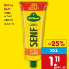 Senf im Netto Marken-Discount Prospekt Senf von Kühne im aktuellen Netto Marken-Discount Prospekt für 1,11 €