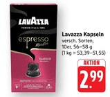 Kapseln im Angebot bei EDEKA in Rodgau Kapseln Angebote von Lavazza bei EDEKA Rodgau für 2,99 €
