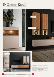 Wohnwand im XXXLutz Möbelhäuser Prospekt Dieter Knoll auf S. 8