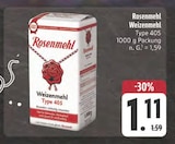 Weizenmehl Type 405 bei EDEKA im Kitzingen Prospekt für 1,11 €