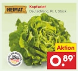 Kopfsalat im Angebot bei Netto Marken-Discount in Würzburg Kopfsalat Angebote bei Netto Marken-Discount Würzburg für 0,89 €