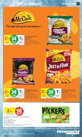 Promos Poulet dans le catalogue "34% EN AVANTAGE CARTE" de Intermarché Super Poulet en promo dans le catalogue Intermarché Super à la page 15