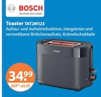 Toaster TAT2M123 von Bosch im aktuellen V-Markt Prospekt für 34,99 €