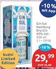 Hamburg Dry Gin von Gin Sul für 29,99 € bei budni im Angebot Hamburg Dry Gin von Gin Sul im aktuellen budni Prospekt