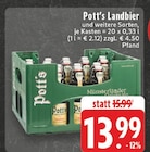 Landbier Angebote von Pott's bei EDEKA Brakel für 13,99 €
